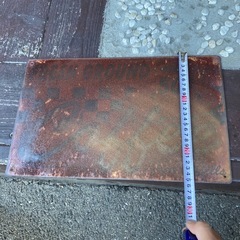 ブリキ看板　サビサビ　の画像