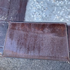 ブリキ看板　サビサビ　の画像