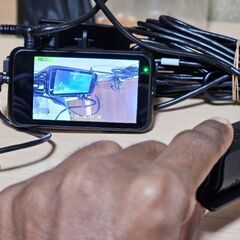 TCL MINI ドライブレコーダー タッチスクリーン 純正 前後SD-32GBの画像