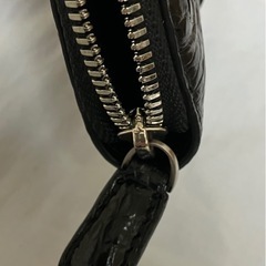 【新品　未使用】高級クロコダイル 長財布 本革　ブラック　メンズ　の画像