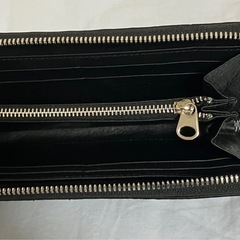 【新品　未使用】高級クロコダイル 長財布 本革　ブラック　メンズ　の画像