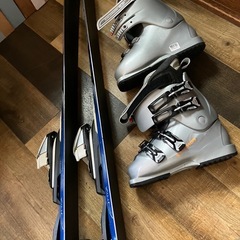 スキー2点セットの画像