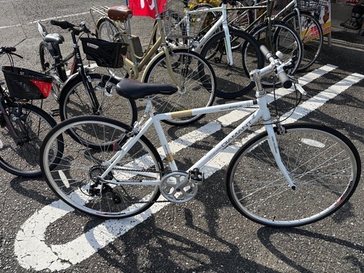 ?【自転車】シティクロス ホワイト【高価買取!!綺麗め自転車買います！アールワン田川】