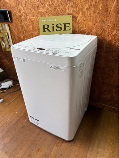 J2804 SHARP シャープ　5.5kg 2020年　　縦型洗濯機