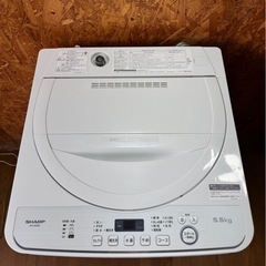 J2804 SHARP シャープ　5.5kg 2020年　　縦型洗濯機の画像
