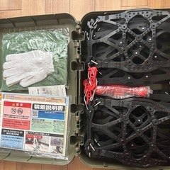 未使用タイヤチェーン冬の必需品の画像