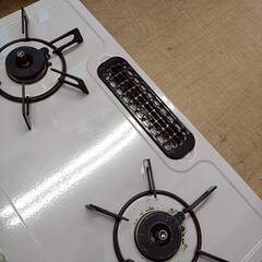 リンナイ/RINNAI ガスコンロ RT64JHS-R 2017年製 都市ガス ガステーブルの画像