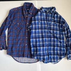 2枚セット
ビッグジョン140cm ネルシャツ の画像