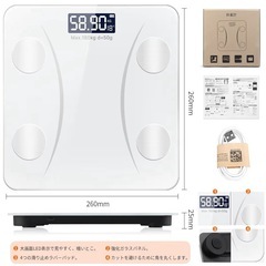 新品未使用　高機能　デジタル体重計の画像