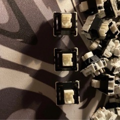 キースイッチ  黒軸　100個　の画像