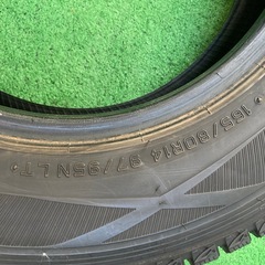 165/80R14 95/97N スタッドレスタイヤ 4本 DUNLOP WINTER MAXX バリ山 NV200 ADパン　タウンエース の画像