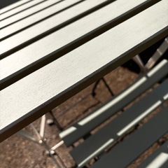 IKEA テルノー　ガーデンテーブル&チェアー2脚の画像