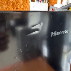 J2805 ハイセンス　Hisense 120L 2023年　2ドア冷蔵庫　凹みあり　の画像
