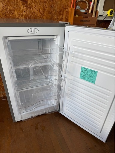 J2806 グランドライン　1ドア冷凍庫　60L 2019年　冷凍庫
