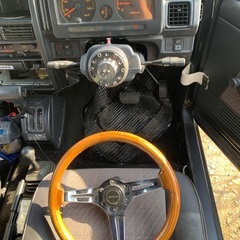車検長期！ステアリングクイックリリース！ATの画像