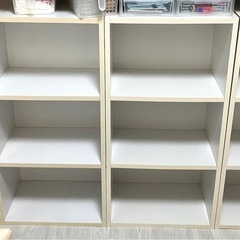 3段　カラーボックスの画像