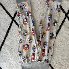 90cm腹巻付きベビーパジャマズボンの画像