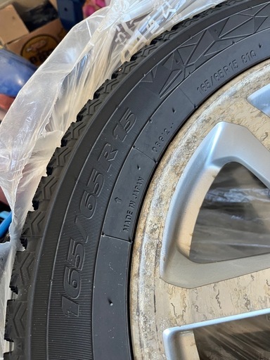 165/65R15 15インチ　 トーヨー　スタッドレスアルミ4本セット