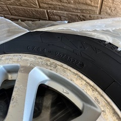 165/65R15 15インチ　
トーヨー　スタッドレスアルミ4本セットの画像