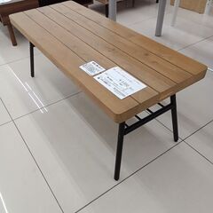 ★リユースのサカイ日立店★HJ8156 NITORI テーブル ナチュラルブラウン H39.5×D39.5×W98 クリーニング済み の画像
