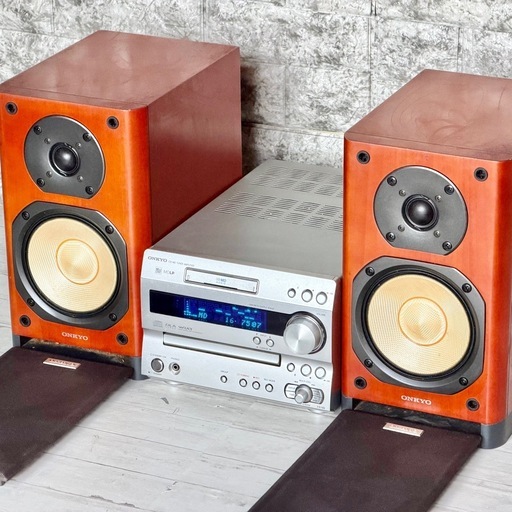 ONKYO「FR-N9」CD/MDプレーヤー内蔵ミニコンポ