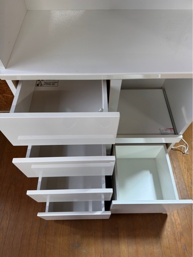 J2911 レンジボード　食器棚 収納家具　