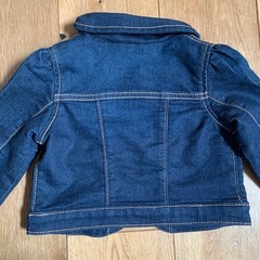 baby gap デニムジャケット　90cmの画像