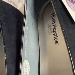 ☆ ハッシュパピー　☆    スエード　パンプス　　未使用の画像