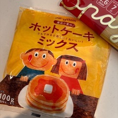 ホットケーキミックス&スパゲッティの画像