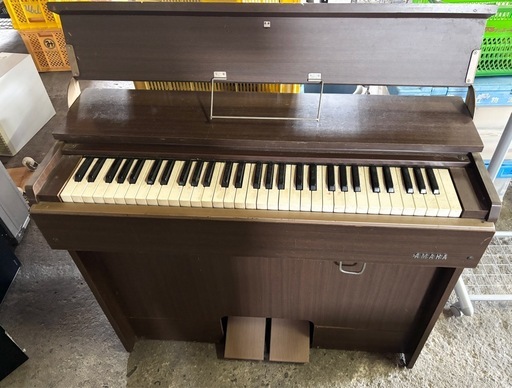 現状品】ヤマハ足踏みオルガンリードオルガンレトロアンティーク (タグ