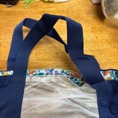帯で作ったトートバッグの画像
