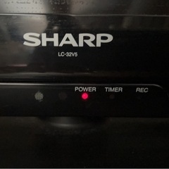 SHARP AQUOS LC-32V5（32インチ）液晶テレビの画像