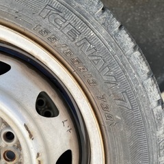 スタッドレス。１５５／６５R１３　　の画像