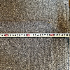 旭川発 タイルカーペット　約200枚 カーペット 絨毯　まとめて50cm×50cm　  の画像
