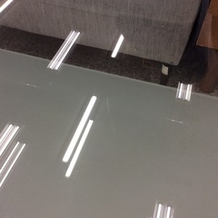 【ガラス天板センターテーブル】ガラスセンターテーブル リビングテーブル テーブル コーヒーテーブル　ナチュラルの画像