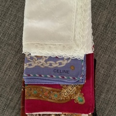 価格変更⤵️正規品　NINA RICCI 小銭入れ& CELINEハンカチセットの画像