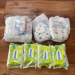 オムツ　BIG 19枚 おしり拭き　4個