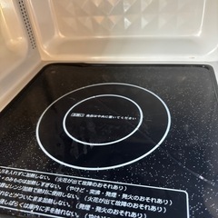 2017年製 電子レンジの画像