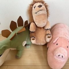 美品シャクレルプラネット BIGぬいぐるみセットの画像