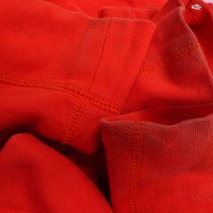 ( M-1009 )NIKE ナイキ パーカー 赤 レッド Lサイズ 裏起毛 分厚い あったかい 古着 フード付き 中古の画像