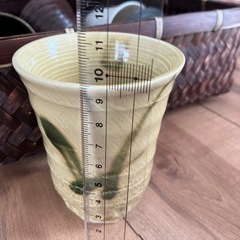 湯呑みセット　カゴ入りの画像