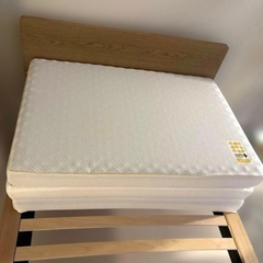 シングル/ベットフレーム/無印良品/マットレス/西川/睡眠ラボ/ドッツプラスの画像