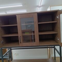 ★リユースのサカイ水戸店★  レンジボード ダークブラウン H184×D42×W94 クリーニング済み MT6024の画像