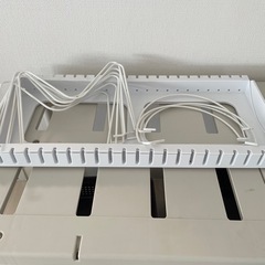 ニトリ　台所下収納　キッチン収納　収納　かご　食器棚の画像