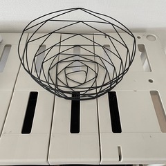 ニトリ　台所下収納　キッチン収納　収納　かご　食器棚の画像