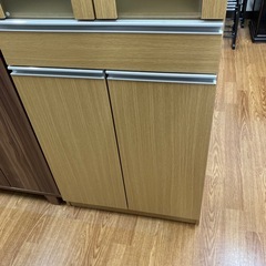 食器棚 ナチュラル 取りに来れる方限定！の画像