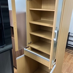 食器棚 ナチュラル 取りに来れる方限定！の画像