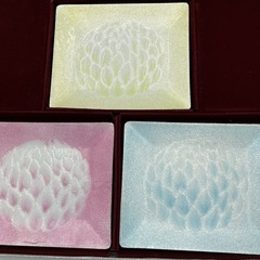 銀彩七宝 小皿 5枚セット の画像