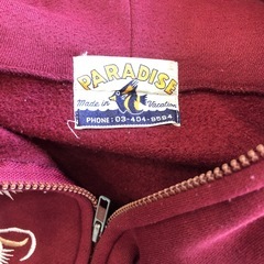 刺繍パーカーの画像