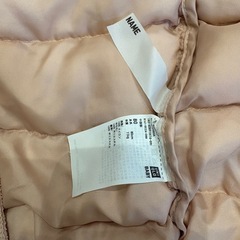 80サイズ　UNIQLO 上着　ピンクの画像